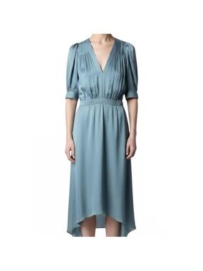 Zadig & Voltaire ralia satin dress XS NWT